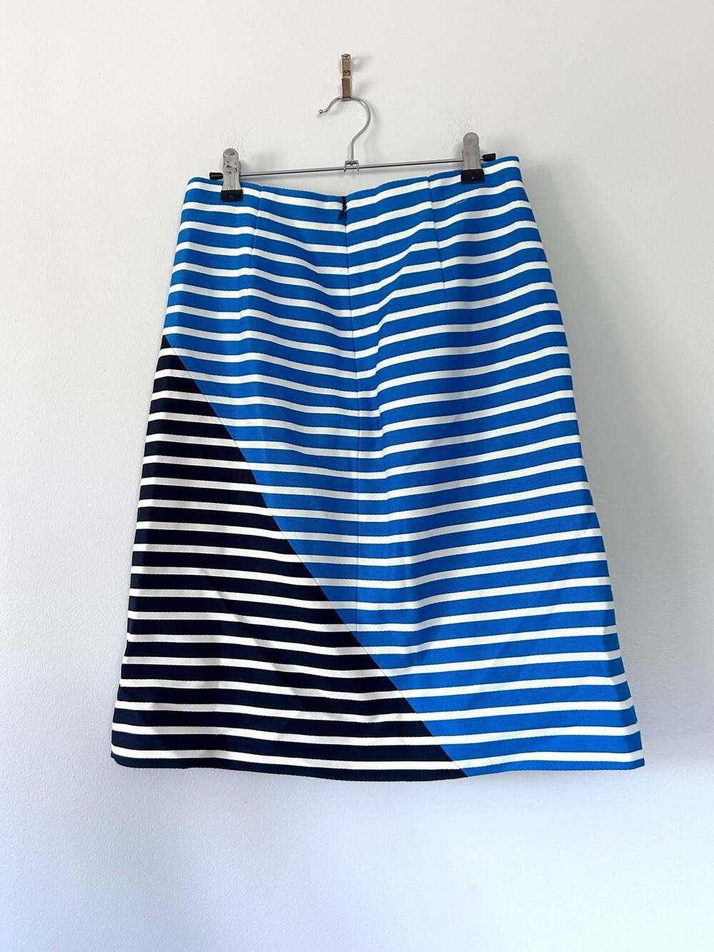J.Crew Striped A-Line Skirt Size 4 - Picture 3 of 6
